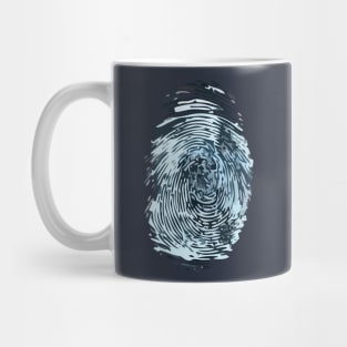 Finger print Mug